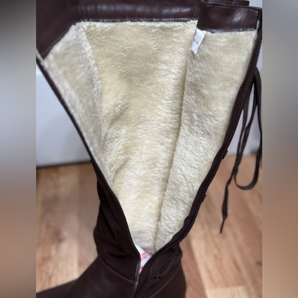 DREAM PAIRS Womens Knee High Warm Fur Winter Zip Boots - Picture 13 of 13